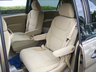 2012 Honda odyssey leather seat covers #4