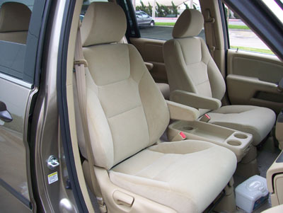 2012 Honda odyssey leather seat covers #6