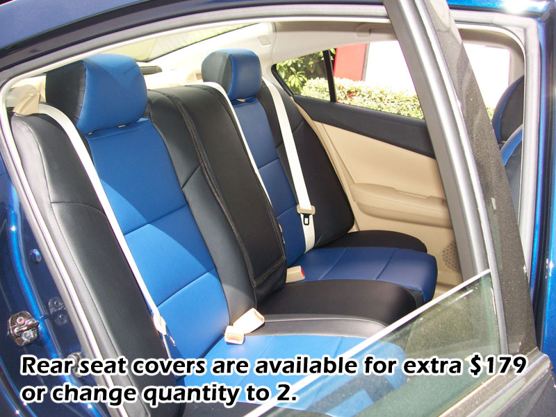 IGGEE S.LEATHER CUSTOM FIT SEAT COVER FOR 20092014 NISSAN MAXIMA eBay