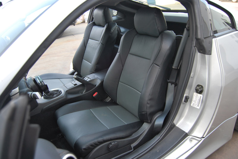 IGGEE S.LEATHER CUSTOM FIT SEAT COVER FOR 20032014 NISSAN 350Z eBay