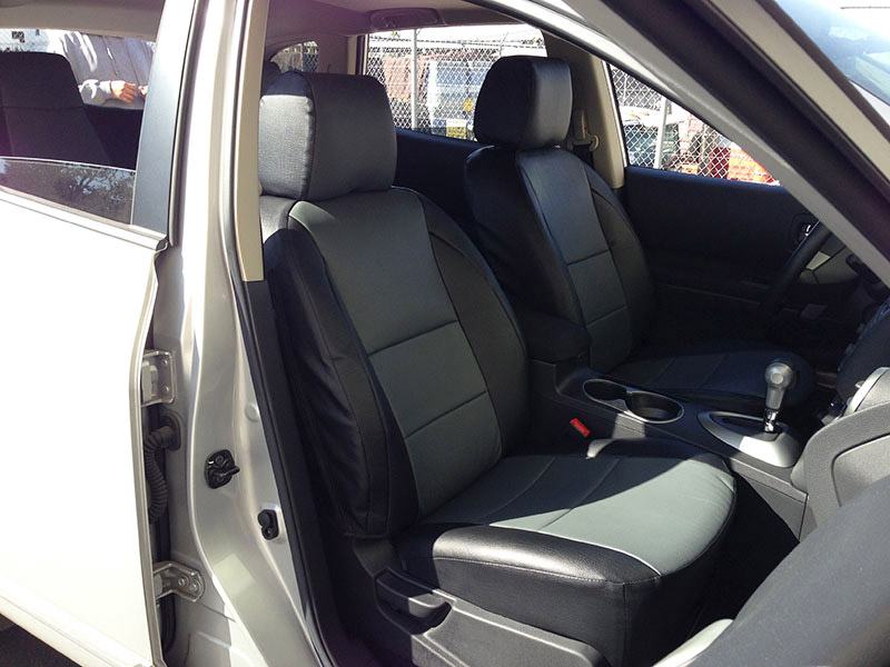 LEATHERLIKE CUSTOM FIT SEAT COVER NISSAN ROGUE SELECT 20142015 13