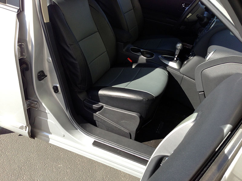 LEATHERLIKE CUSTOM FIT SEAT COVER NISSAN ROGUE SELECT 20142015 13