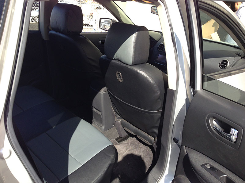 LEATHERLIKE CUSTOM FIT SEAT COVER NISSAN ROGUE SELECT 20142015 13