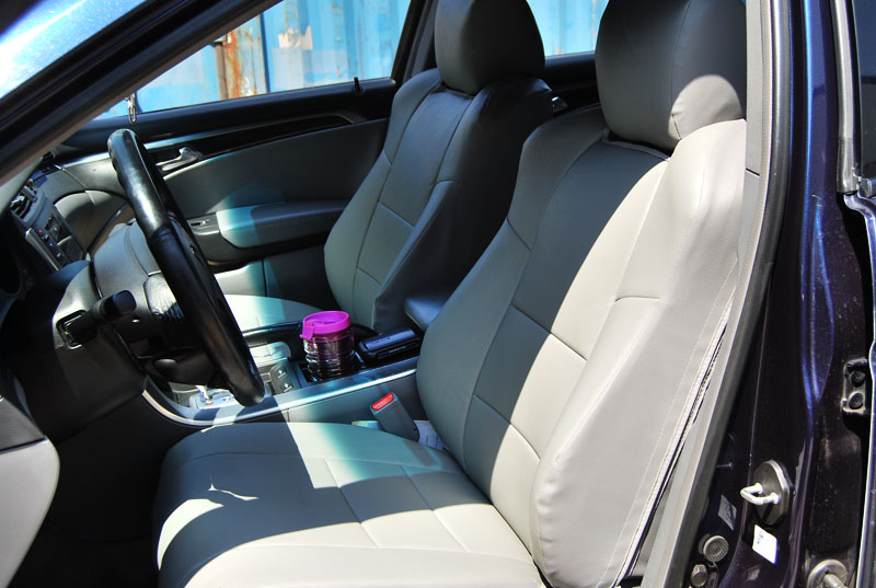 Acura TL 2004 2008 Iggee s Leather Custom Fit Seat Cover 13 Colors