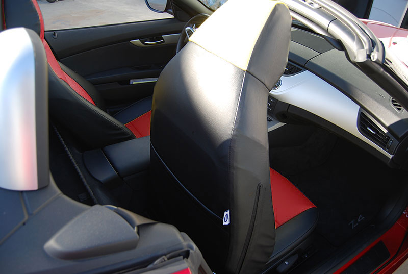 BMW Z4 20092015 VINYL CUSTOM SEAT COVERS 13 COLORS AVAILABLE!! eBay