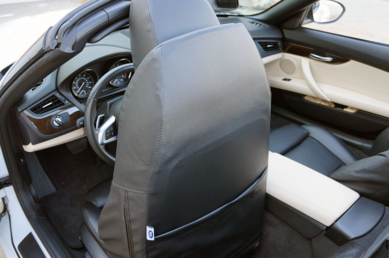 BMW Z4 20092015 VINYL CUSTOM SEAT COVERS 13 COLORS AVAILABLE!! eBay