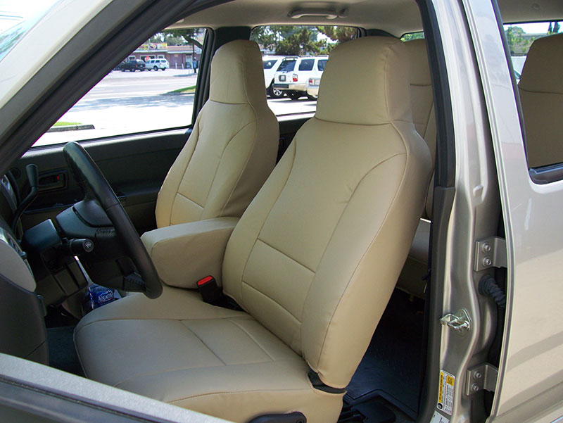 CHEVY COLORADO 20042012 IGGEE S.LEATHER CUSTOM SEAT COVER 13 COLORS AVAILABLE eBay