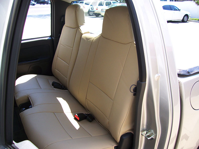 CHEVY COLORADO 20042012 IGGEE S.LEATHER CUSTOM SEAT COVER 13 COLORS AVAILABLE eBay