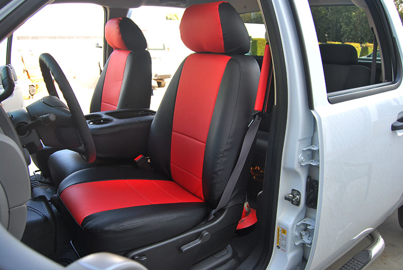CHEVY SILVERADO 20072012 IGGEE S.LEATHER CUSTOM SEAT COVER 13 COLORS