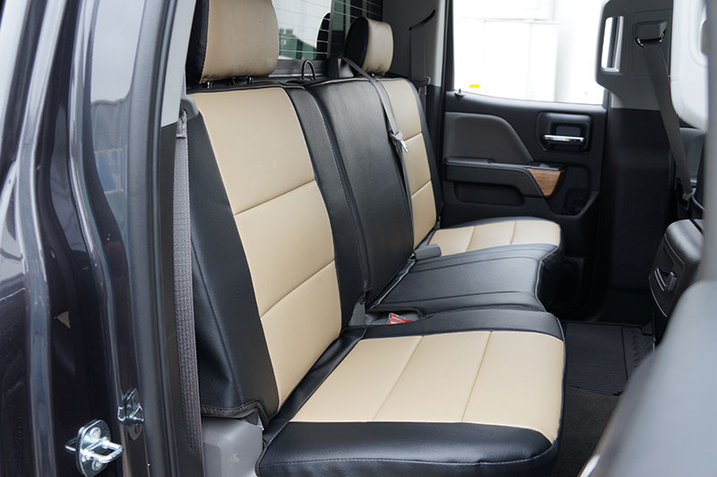 CHEVY SILVERADO 1500 2500 3500 20142017 IGGEE S.LEATHER CUSTOM SEAT