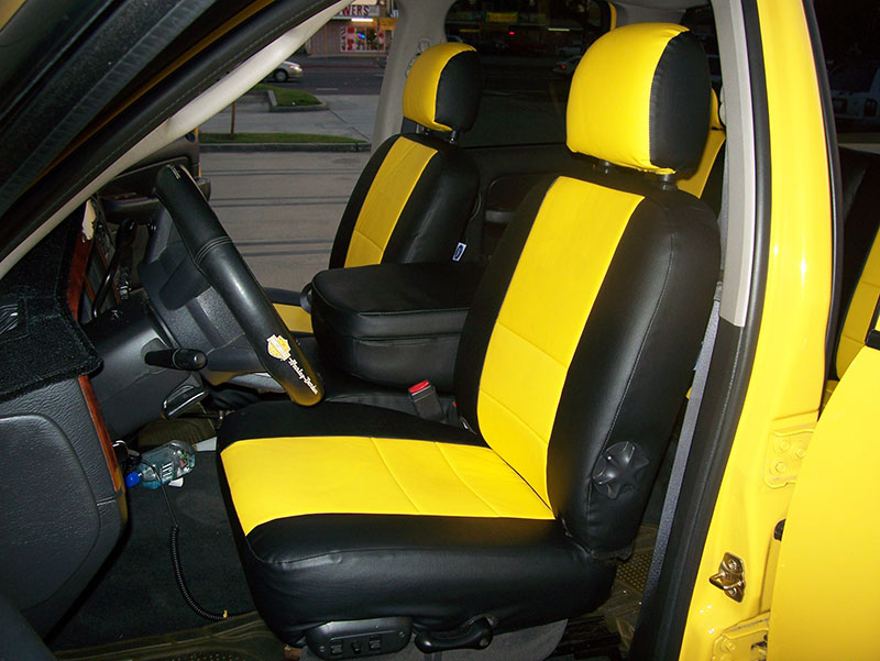 DODGE RAM 1500 2500 3500 20032016 IGGEE S.LEATHER CUSTOM SEAT COVER 13