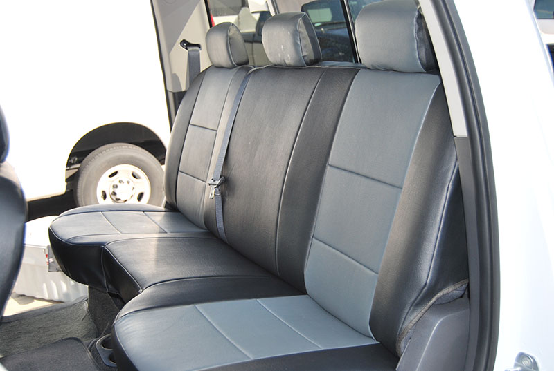 DODGE RAM 1500 2500 3500 20032016 IGGEE S.LEATHER CUSTOM SEAT COVER 13