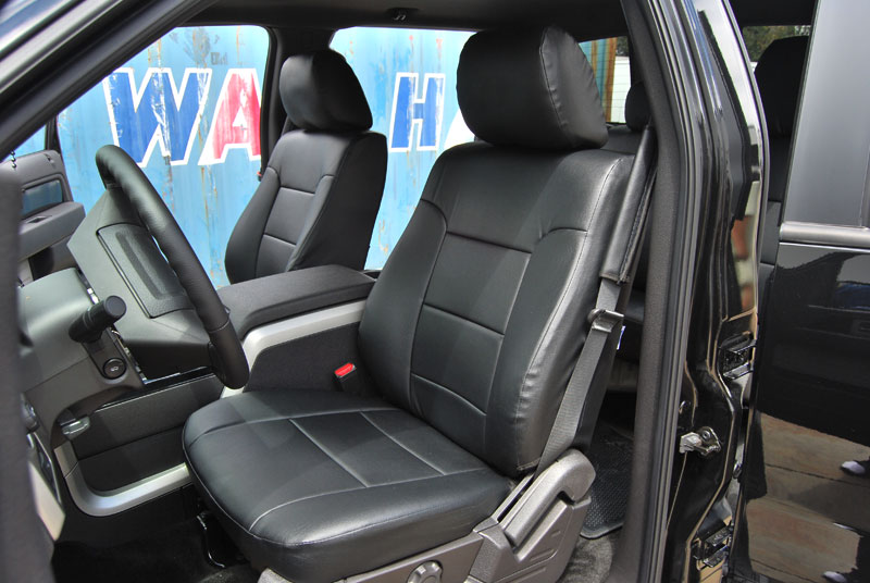Custom leather seat covers ford f150