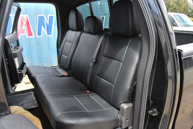Custom leather seat covers ford f150