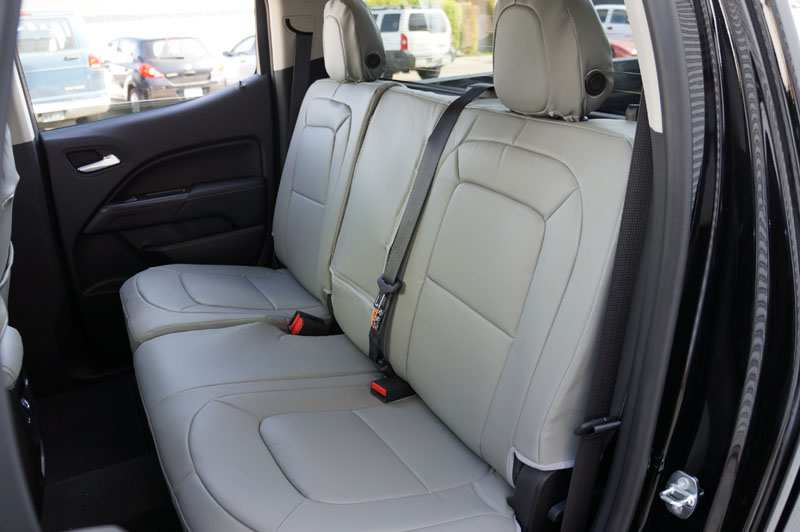GMC CANYON 20152016 LEATHERLIKE CUSTOM FIT SEAT COVER eBay