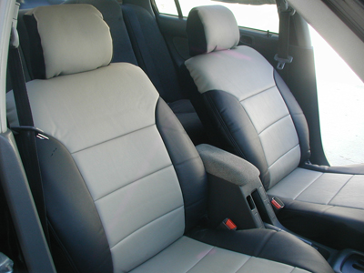 Leather seat covers 2005 honda civic #5