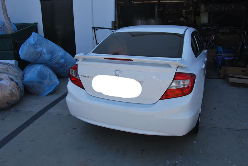 HONDA CIVIC SEDAN 20122014 LEATHERLIKE CUSTOM SEAT COVER eBay