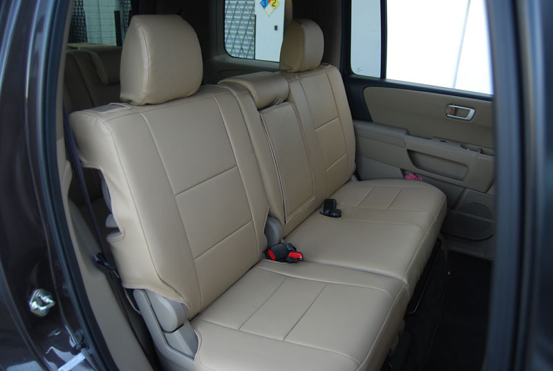 Leather seat covers for honda pilot #5