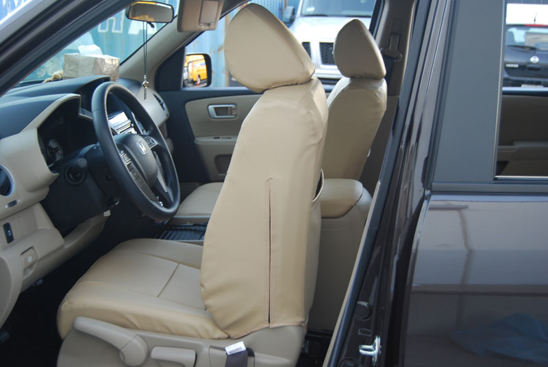 HONDA PILOT 2003-2010 LEATHER-LIKE CUSTOM SEAT COVER
