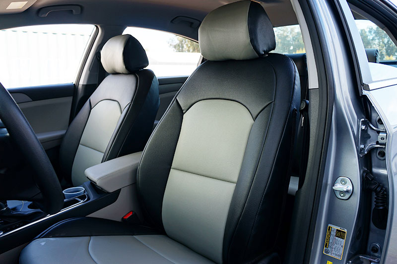 IGGEE S.LEATHER CUSTOM FIT SEAT COVER FOR 2011-2015 HYUNDAI SONATA 13COLORS | eBay Seat Covers For A 2015 Hyundai Sonata