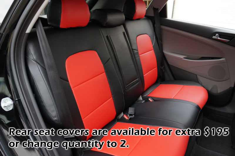 HYUNDAI TUCSON 20162017 LEATHERLIKE CUSTOM FIT SEAT COVER eBay