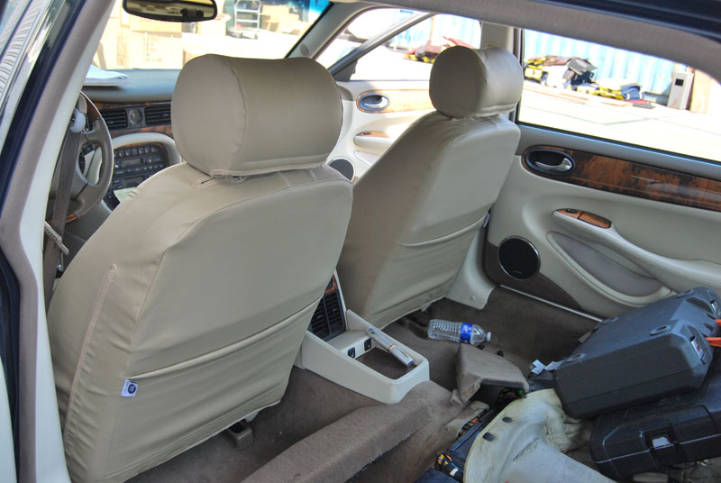 JAGUAR XJS 19911996 LEATHERLIKE CUSTOM FIT SEAT COVER eBay
