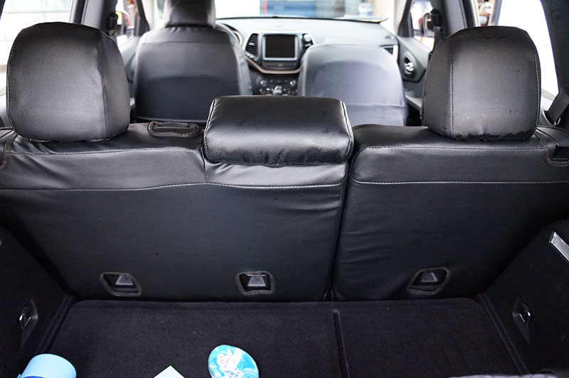 JEEP CHEROKEE 20142016 IGGEE S.LEATHER CUSTOM FIT SEAT COVER 13COLORS AVAILABLE eBay