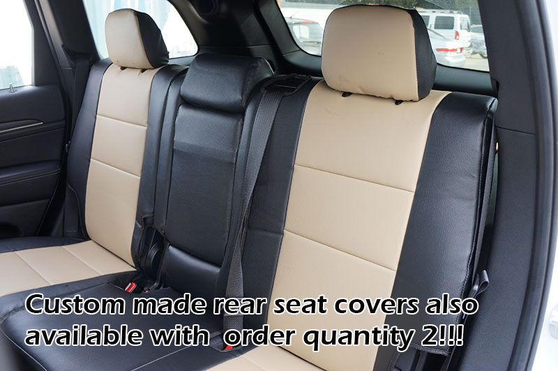 JEEP GRAND CHEROKEE 20112015 IGGEE S.LEATHER CUSTOM FIT SEAT COVER