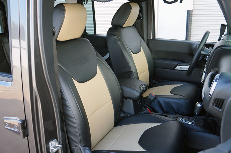 JEEP WRANGLER 20132016 IGGEE S.LEATHER CUSTOM SEAT COVER 13COLORS