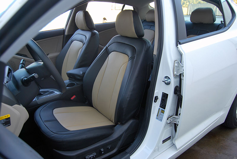 IGGEE S.LEATHER CUSTOM SEAT COVER FOR 20092015 KIA OPTIMA 13COLORS