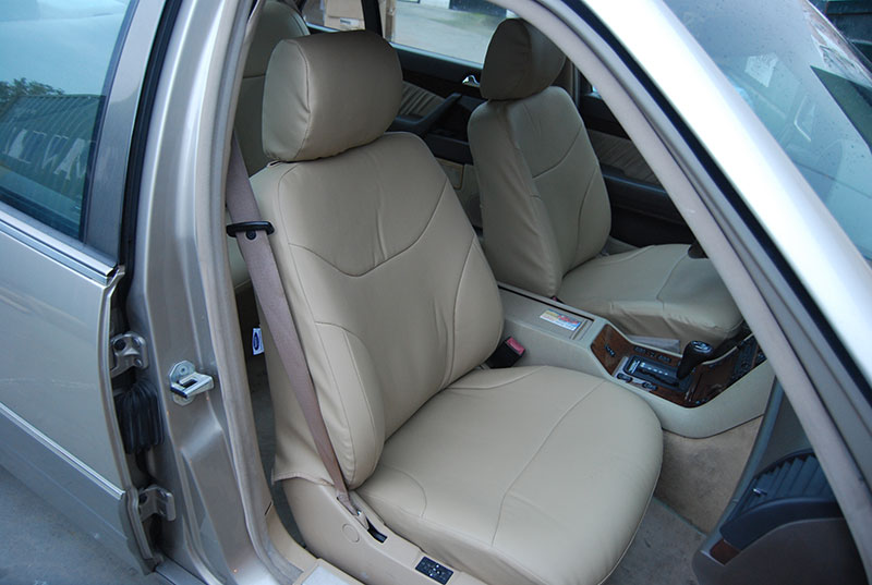 Leather seat covers mercedes benz #2