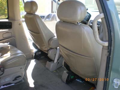 Leather seat covers nissan quest