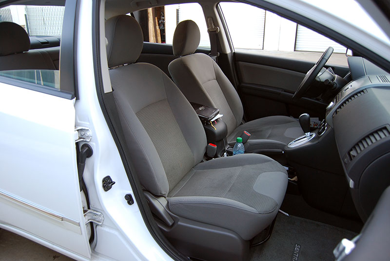 Custom seat covers nissan sentra #3
