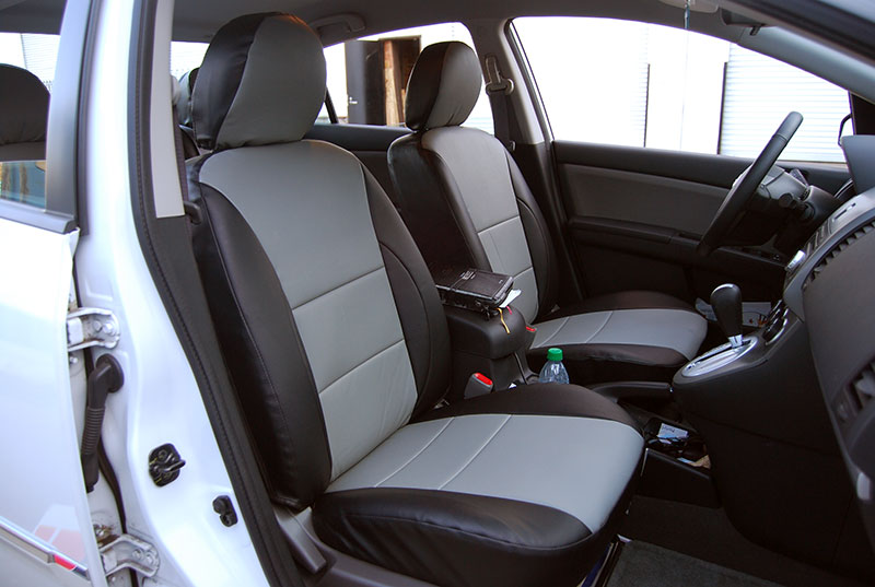 Custom seat covers nissan sentra #2