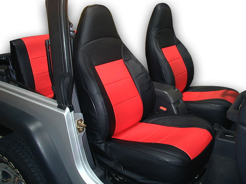 Jeep wrangler leather seat cover
