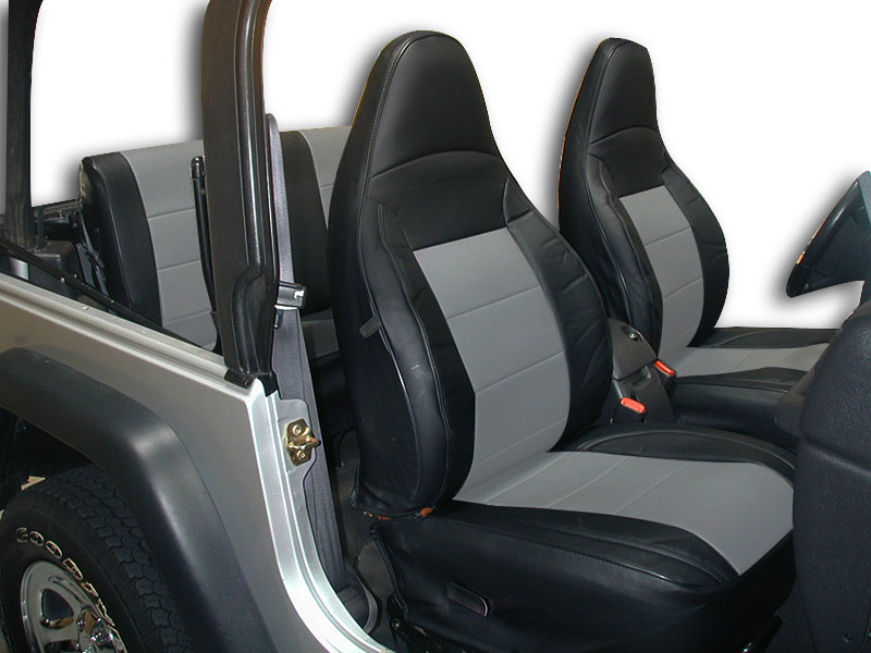 Jeep wrangler leather seat cover #2