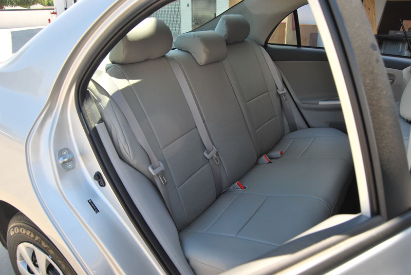 TOYOTA COROLLA 20092013 IGGEE S.LEATHER CUSTOM SEAT COVER 13 COLORS