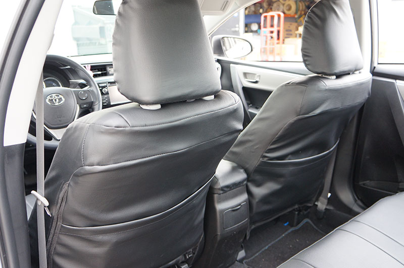 TOYOTA COROLLA 20142016 IGGEE S.LEATHER CUSTOM SEAT COVER 13 COLORS AVAILABLE eBay