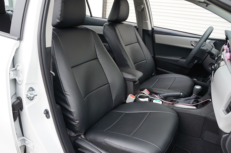 TOYOTA COROLLA 20142016 IGGEE S.LEATHER CUSTOM SEAT COVER 13 COLORS AVAILABLE eBay