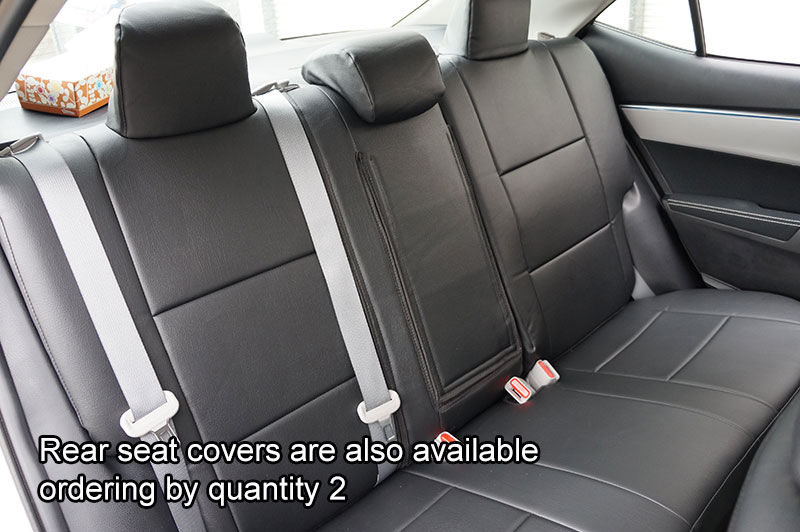 TOYOTA COROLLA 20142016 IGGEE S.LEATHER CUSTOM SEAT COVER 13 COLORS