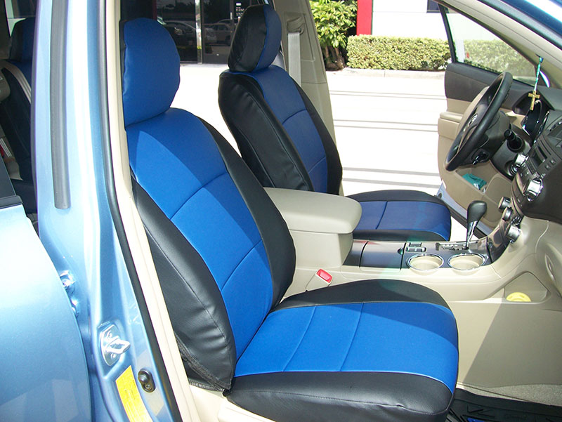 TOYOTA HIGHLANDER 20012007 LEATHERLIKE SEAT COVER eBay