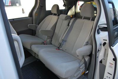 2012 Toyota sienna leather seat covers