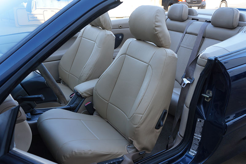 VOLVO C70 CONVERTIBLE 19992004 LEATHERLIKE CUSTOM FIT SEAT COVER 13