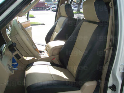2007 Ford expedition leather seat covers #3