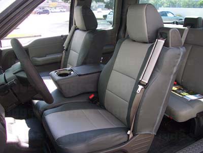 Custom leather seat covers ford f150 #1