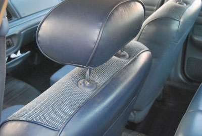 FORD CROWN VICTORIA 1992 1997 S.LEATHER SEAT COVER  