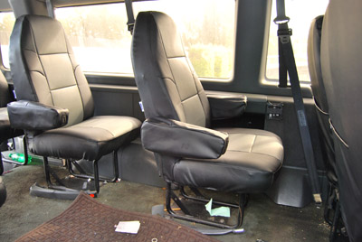 Ford e 350 custom seats #4