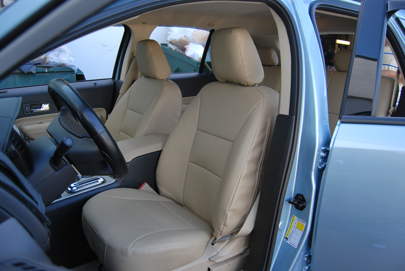 Leather seat cover ford edge