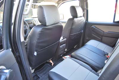 FORD EXPLORER SPORTTRAC 2001 2005 S. LEATHER SEAT COVER  