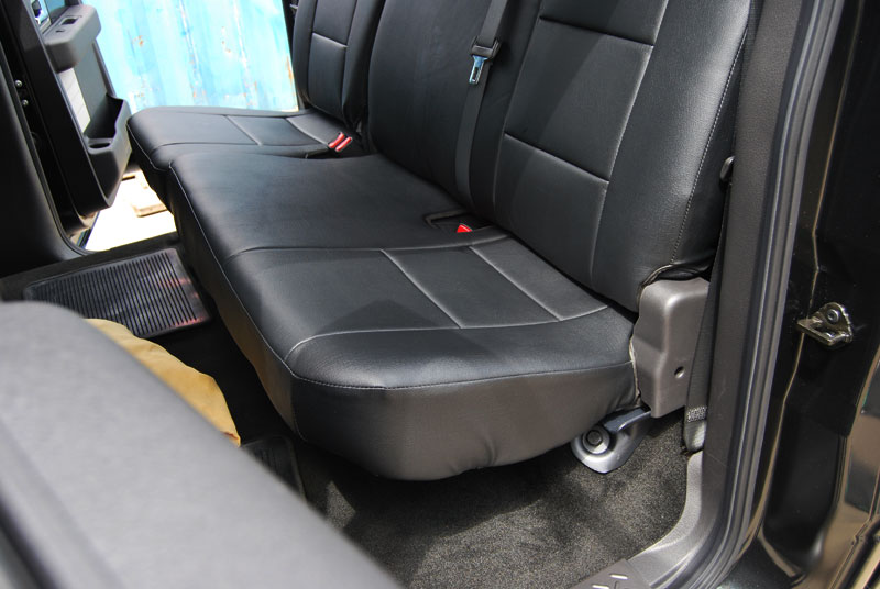 Custom leather seat covers ford f150 #7